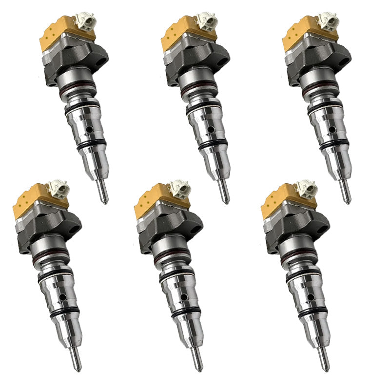 6PCS Fuel Injector 204-6714 Applicable to CAT 3126E Engine