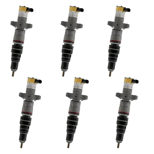 6PCS Fuel Injector 295-1412 Applicable to CAT C7 Engine 336GC Excavator