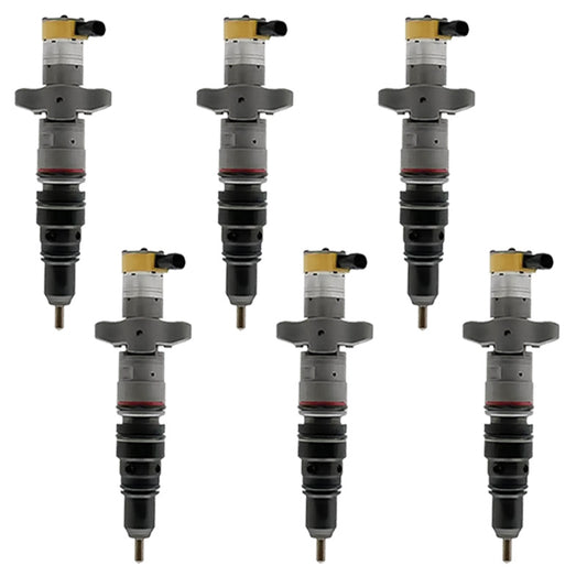 6PCS Fuel Injector 328-2580 10R-9003 Applicable to CAT C9 Engine 330D 336D Excavator