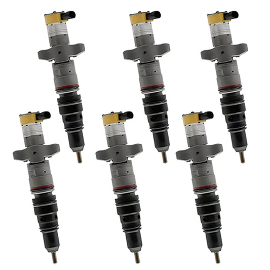 6PCS Fuel Injector 20R-8065 Applicable to CAT C9 Engine 336 330D Excavator