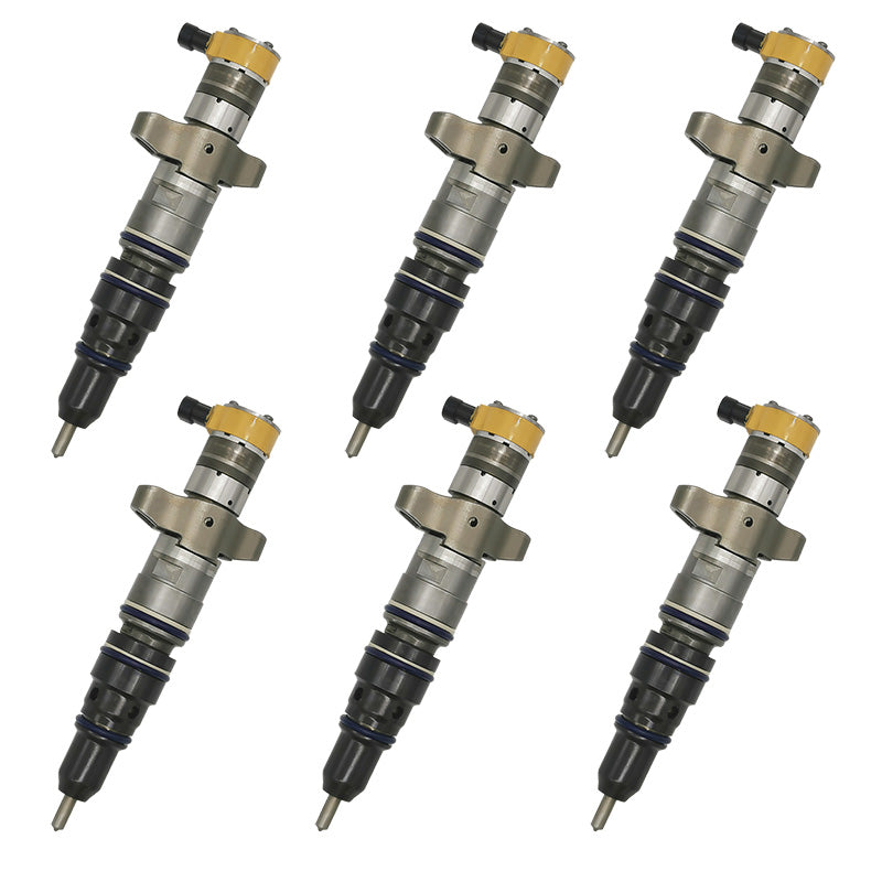 6PCS Fuel Injector 254-4339 Applicable to CAT C9 Engine 330D 336D E330D E336D Excavator