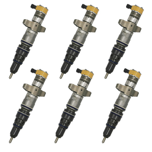 6PCS Fuel Injector 254-4340 Applicable to CAT C9 Engine  330D 336D 336DL 336DLN Excavator