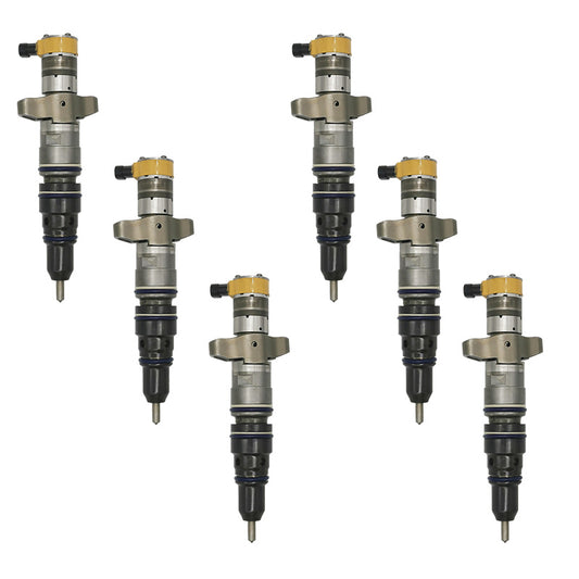 6PCS Fuel Injector 387-9426 20R-1260 Applicable to CAT C7 Engine 336GC 324D 325D 329D Excavator