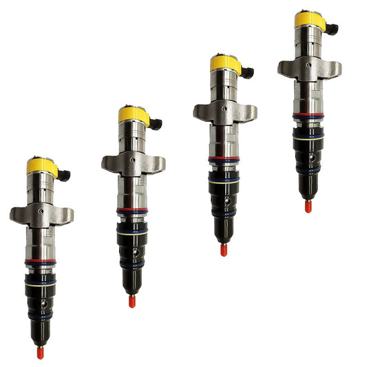 4PCS Fuel Injector 235-2888 Applicable to CAT C9 Engine 330D 336D E336D E330D Excavator