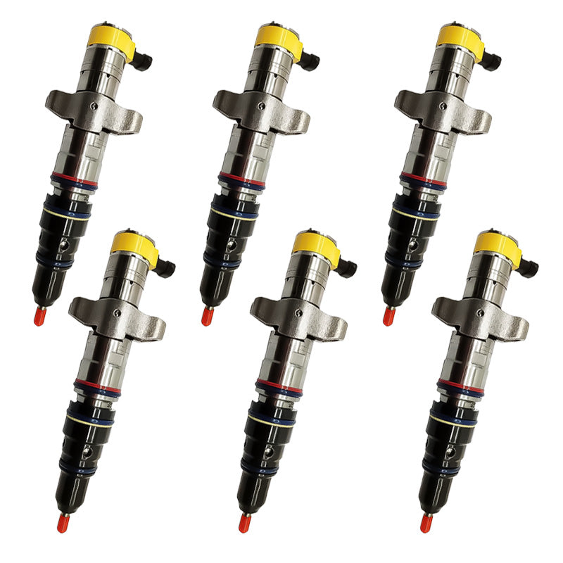 6PCS Fuel Injector 387-9434 Applicable to CAT C9 Engine 330D 336D Excavator