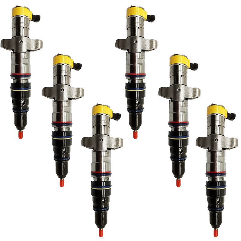 6PCS Fuel Injector 557-7627  Applicable to CAT C7 Diesel Engine 324D 325D 329D Excavator