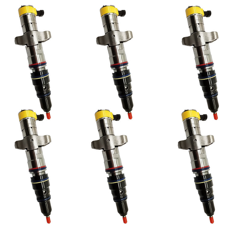 6PCS Fuel Injector 242-0857 Applicable to CAT C9 C-9 Engine 330D 336D 340D 336D2 340D2 Excavator 973C Loader