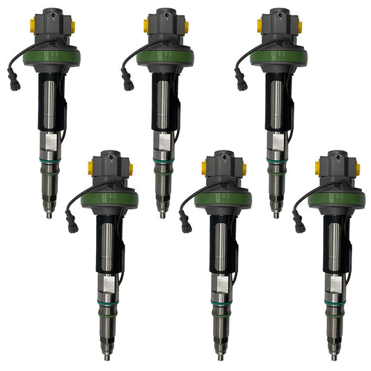 6PCS Fuel Injector 2882078 Applicable to Cummins QSK19 QSK60 Engine