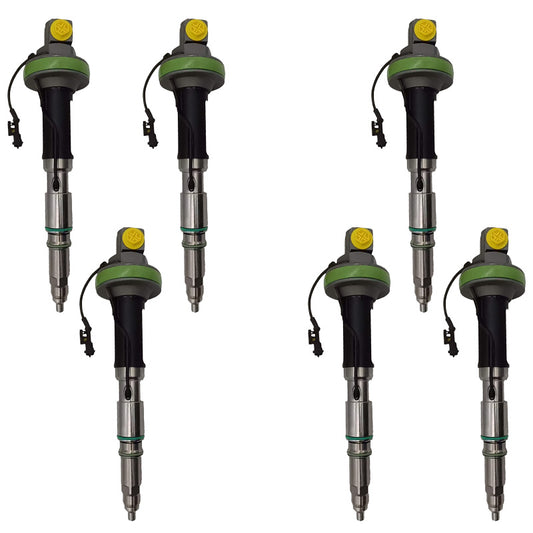 6PCS Fuel Injectors 2881087  Applicable to Cummins QSK19 QSK38 Engine