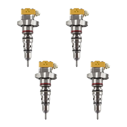 4PCS Fuel Injector 197-7107 Applicable to CAT 3126 3126B Engine