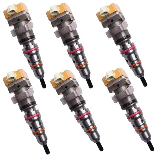 6PCS 198-6605 Fuel Injector  Applicable to CAT 3126 3126B Engine