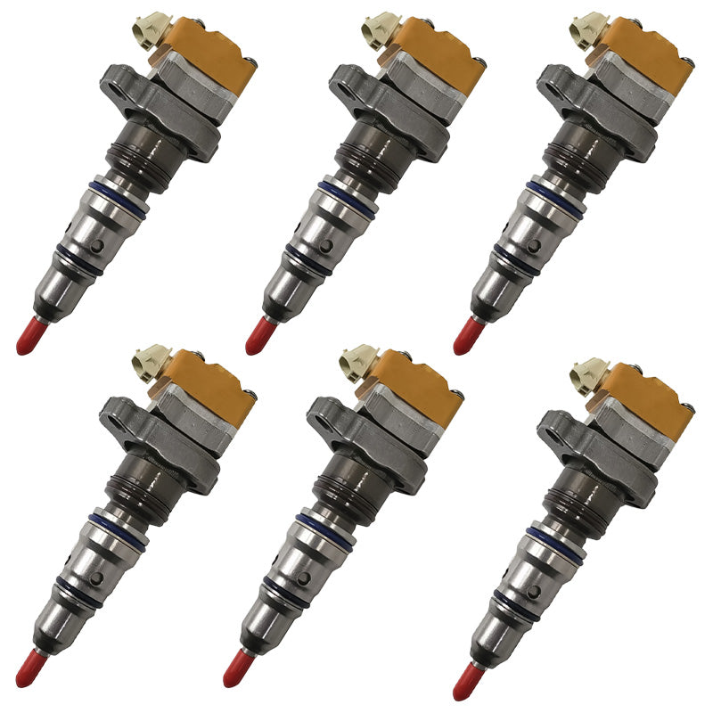 6PCS Fuel Injector 10R-0782 Applicable to Caterpillar CAT 3126B 3126E Engine