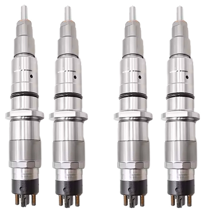 4PCS Fuel Injector 0445120122 4942359 F00RJ01941 Applicable to Cummins QSL9 QSC8.3 Diesel Engine