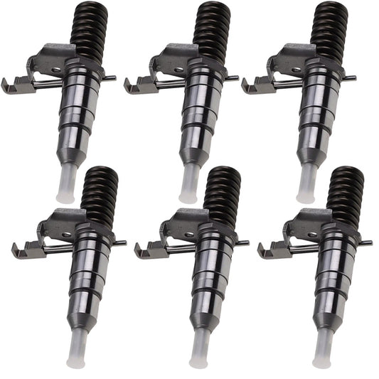 6PCS Fuel Injector 162-0218 0R-8633 Applicable to CAT 3126 Engine