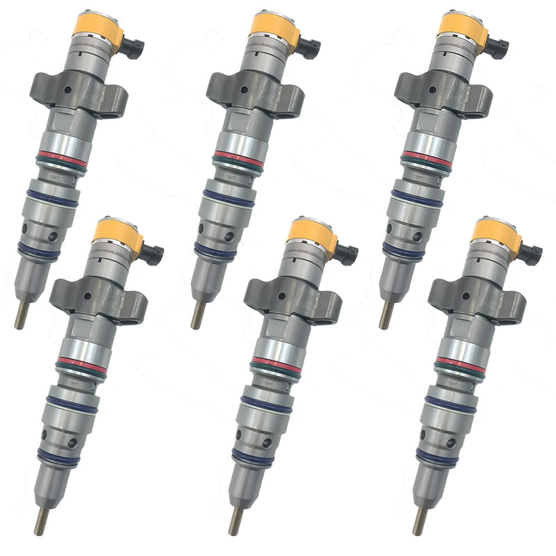 6PCS Fuel Injector 242-0137 Applicable to Caterpillar CAT C9 Engine