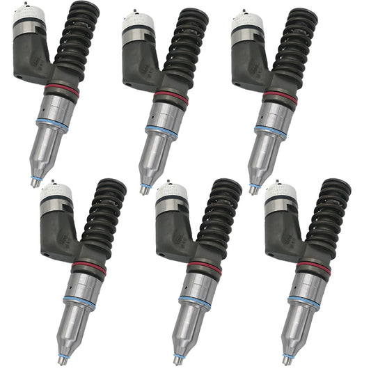 6PCS Fuel Injector 211-3024 10R-8502 Applicable to Cat C15 Engine