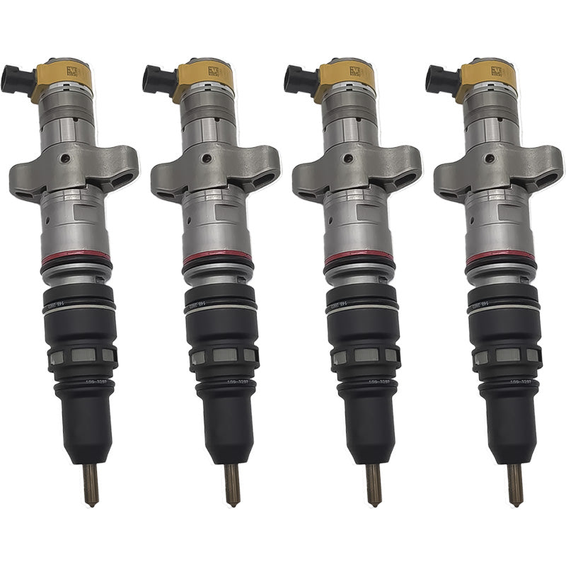 4PCS Fuel Injector 245-3516 10R-4764 Applicable to CAT C9 Engine