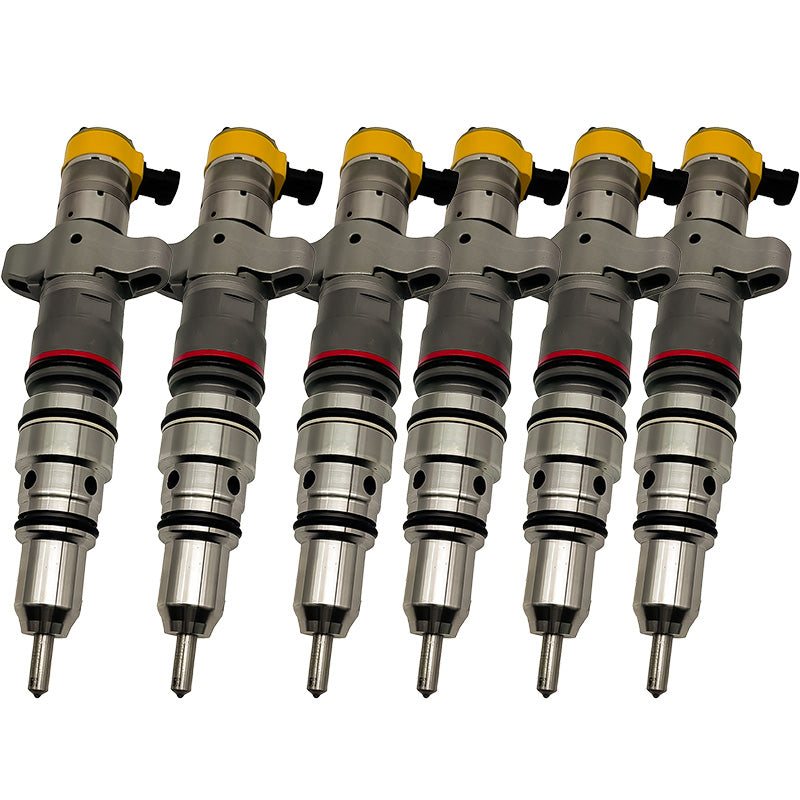 6PCS Fuel Injector 245-3516 10R-4764 Applicable to CAT C9 Engine