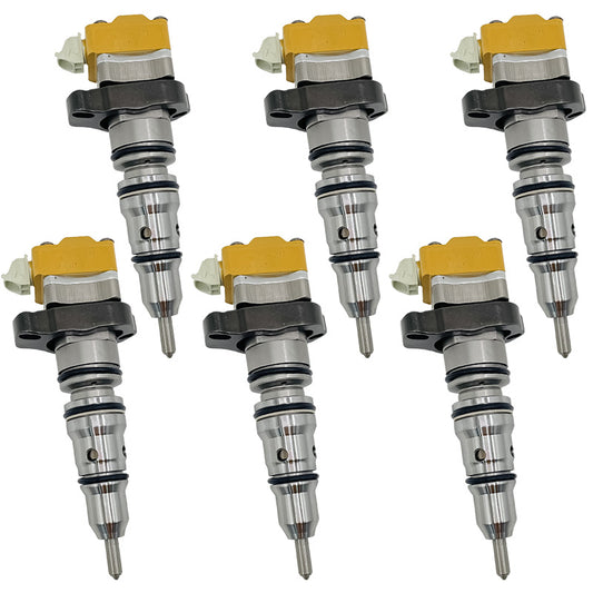 6PCS Fuel injector 222-5968 173-3922 10R-1306 Applicable to Caterpillar CAT 3126B C7 Engine