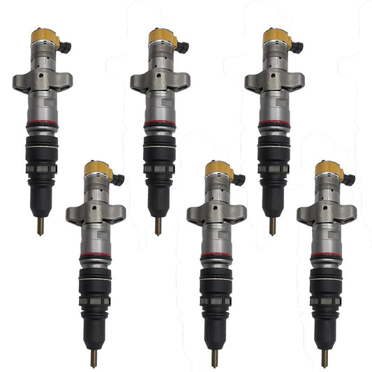 6PCS Fuel Injector 387-9433 Applicable to CAT C9 Engine