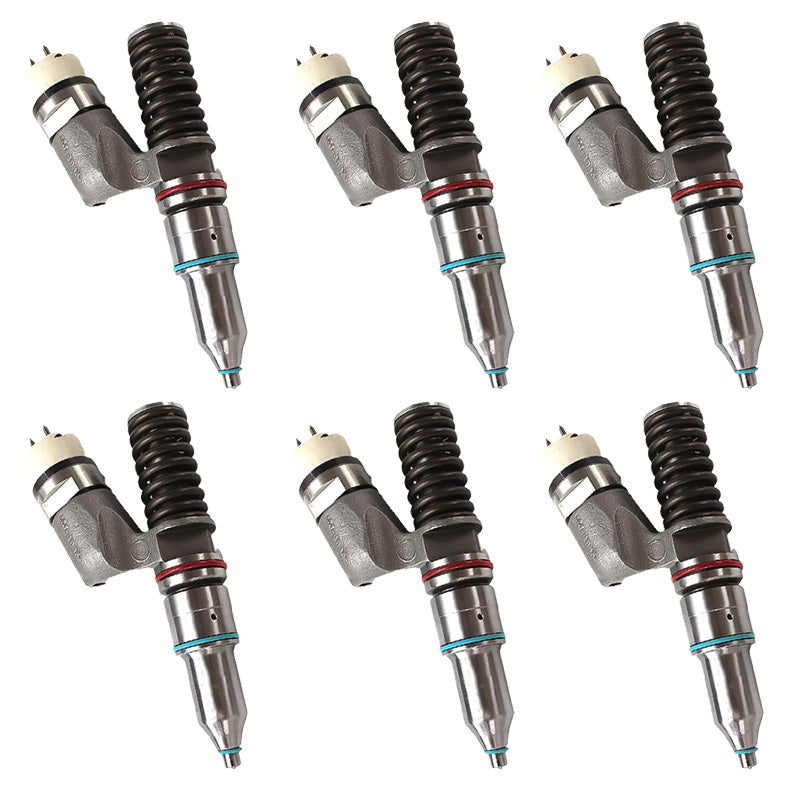 6PCS Fuel Injector 374-0750 20R-2284 Applicable to CAT C15 C18 C32 Engine 365C 374D Excavator