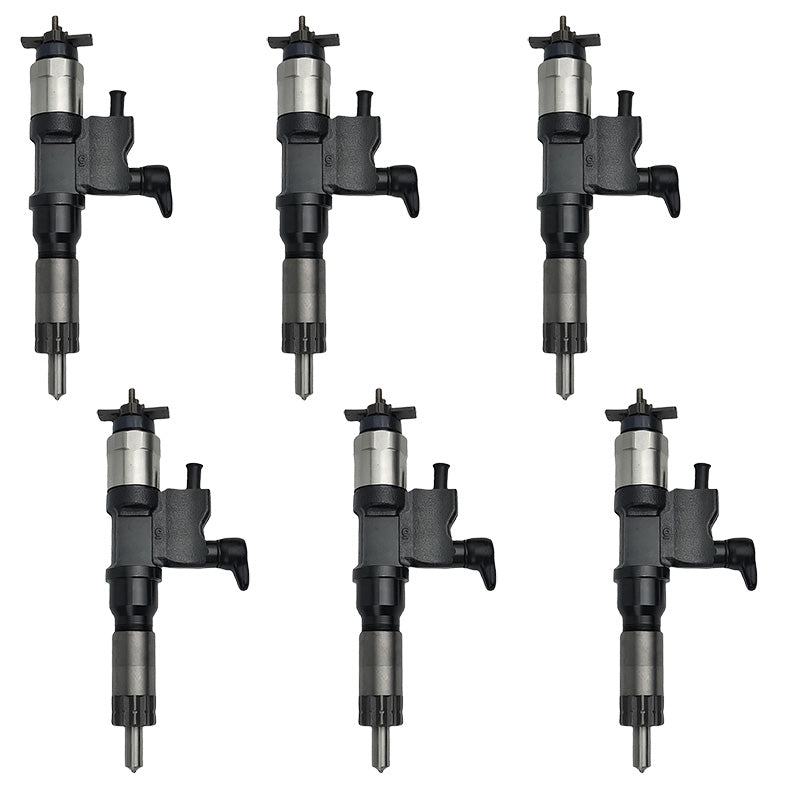 6PCS Fuel Injector 095000-8793 8-98140249-3 Applicable to Isuzu 6UZ1 Engine