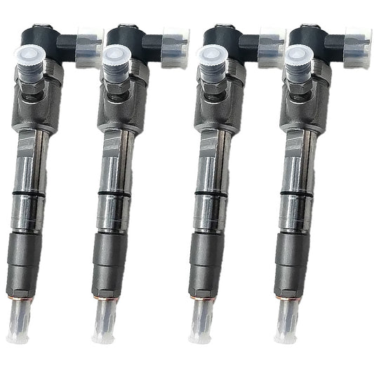 4PCS Fuel Injector 0445110694 Applicable to Isuzu 4HK1 Engine