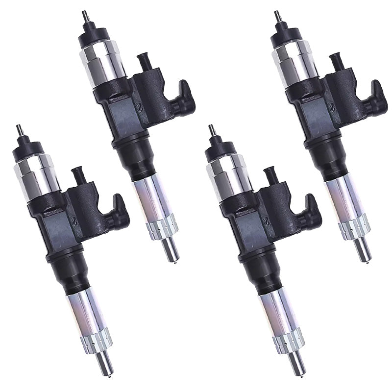 4PCS Fuel Injector 095000-5473  Applicable to Isuzu 4HK1 6HK1 Engine