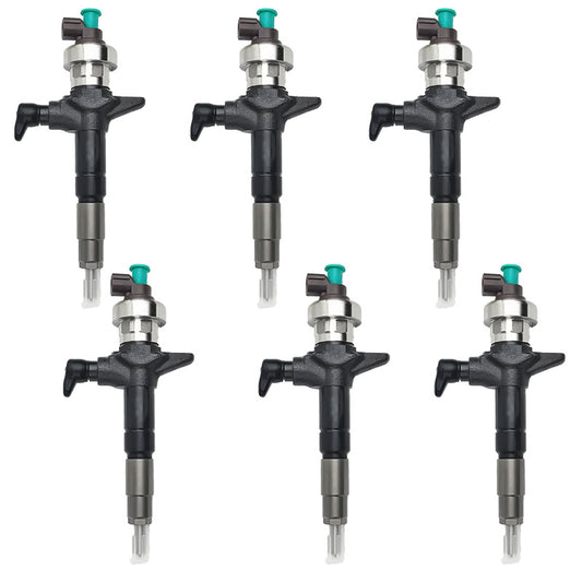 6PCS Fuel injector 095000-8030 Applicable to Isuzu 4JJ1 Engine