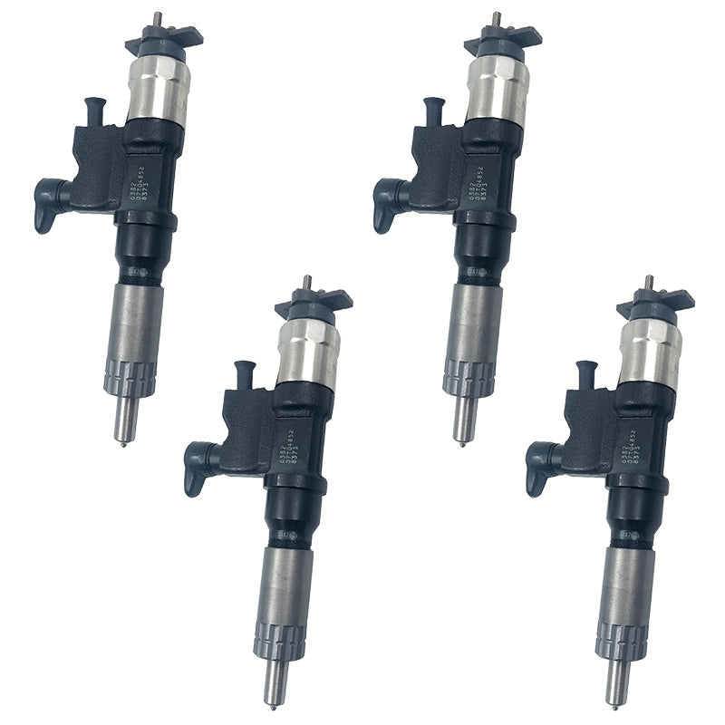 4PCS Fuel Injector 095000-6382 Applicable to Isuzu 6HK1 Engine