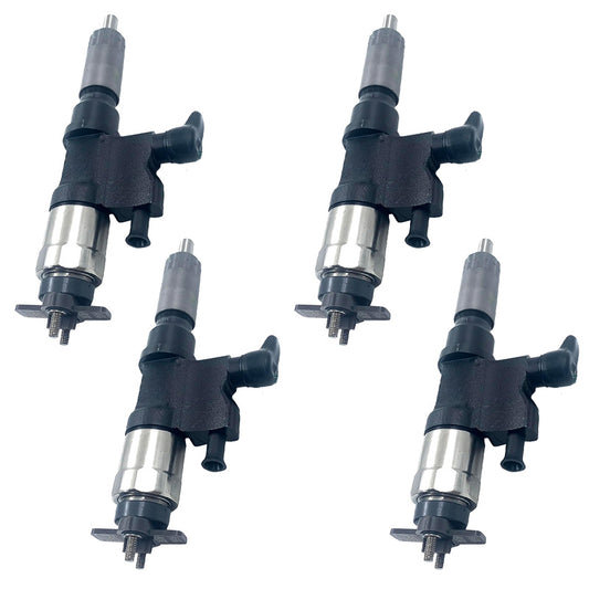 4PCS Fuel injector 095000-5004 Applicable to Isuzu 4HJ1 6HJ1 Engine