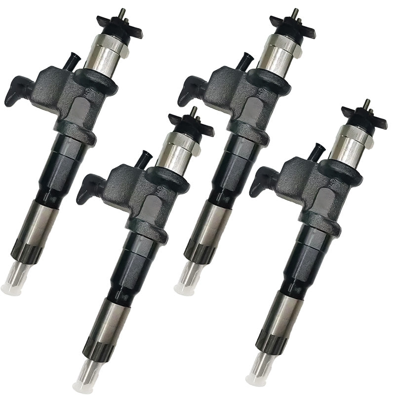 4PCS Fuel Injector 095000-5982 Applicable to Isuzu 4HK1 6HK1 Engine