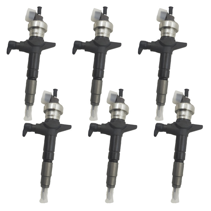 6PCS Fuel Injector 095000-6991 Applicable to Isuzu 4JK1 2.5L Engine