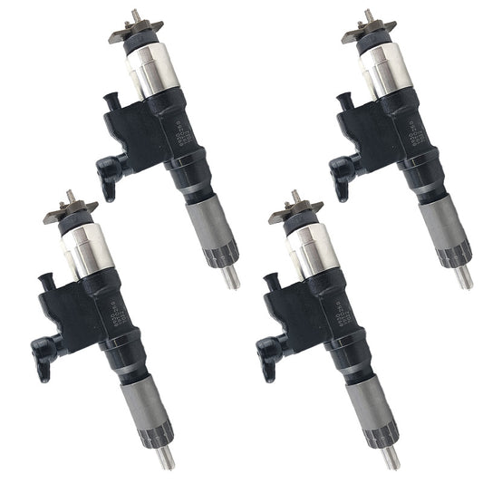 4PCS Fuel Injector 095000-8930 8-98160061-3 Applicable to Isuzu 4HK1 6HK1 Engine