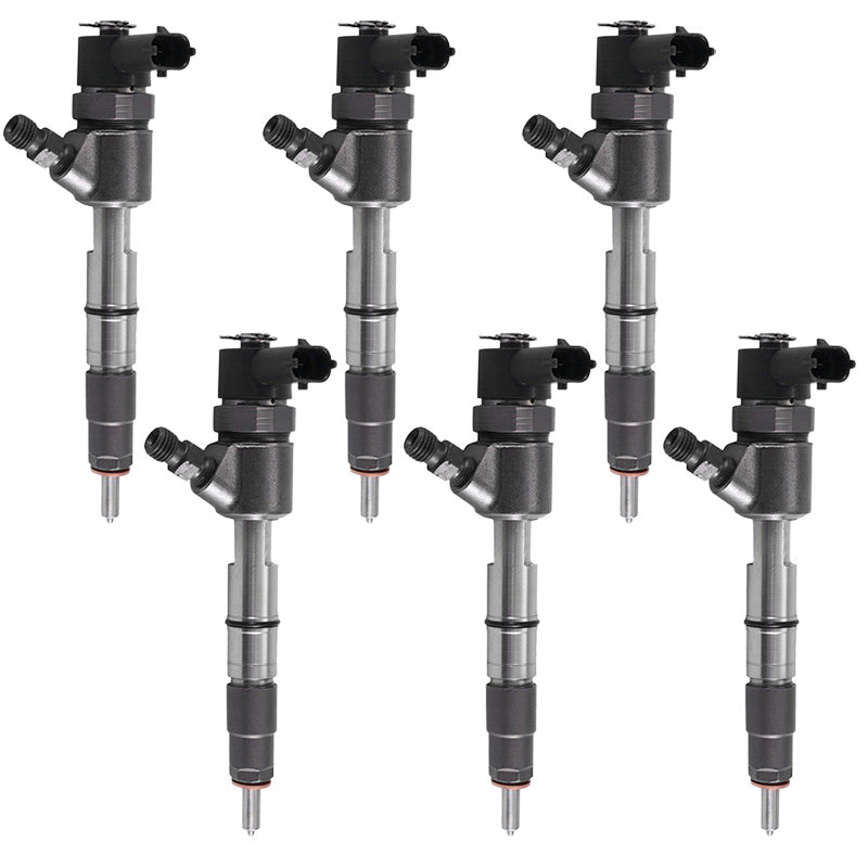 6PCS Fuel Injector 0445110628 0445110629 0986435334 Applicable to Isuzu JMC 4JB1 Engine