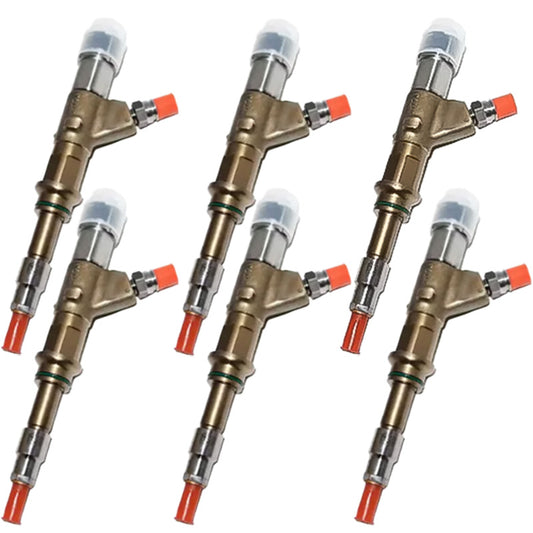 6PCS Fuel Injector 4307475 Applicable to Cummins ISG11.8L Engine