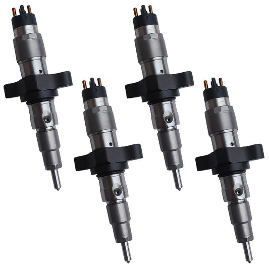 4PCS Fuel Injectors 0445120238 Applicable to Cummins 5.9L Diesel Engine