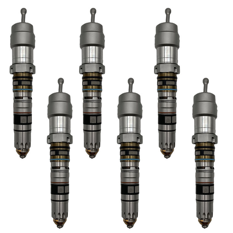 6PCS Common Rail Fuel Injector 4088431 4087889 4076533 Applicable to Cummins QSK19 QSK23 Diesel Engine